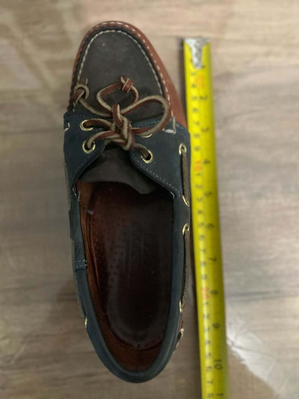Sebago Docksides Portland Spinnaker Tri-Color Boat Shoes - Picture 7 of 8